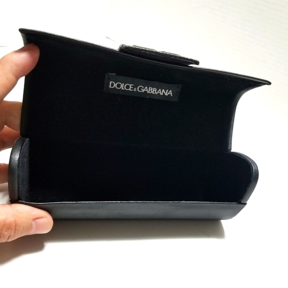 Dolce and Gabbana "empty" Hard Case Sunglasses/Eyeglasses With Rhinestones. - Picture 5 of 10
